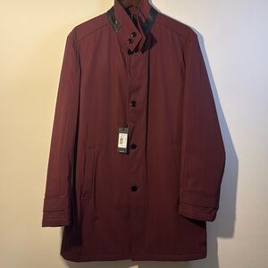 STRELLSON GORDON MEN’S COAT BURGUNDY COLOUR SIZE XXL NWT
